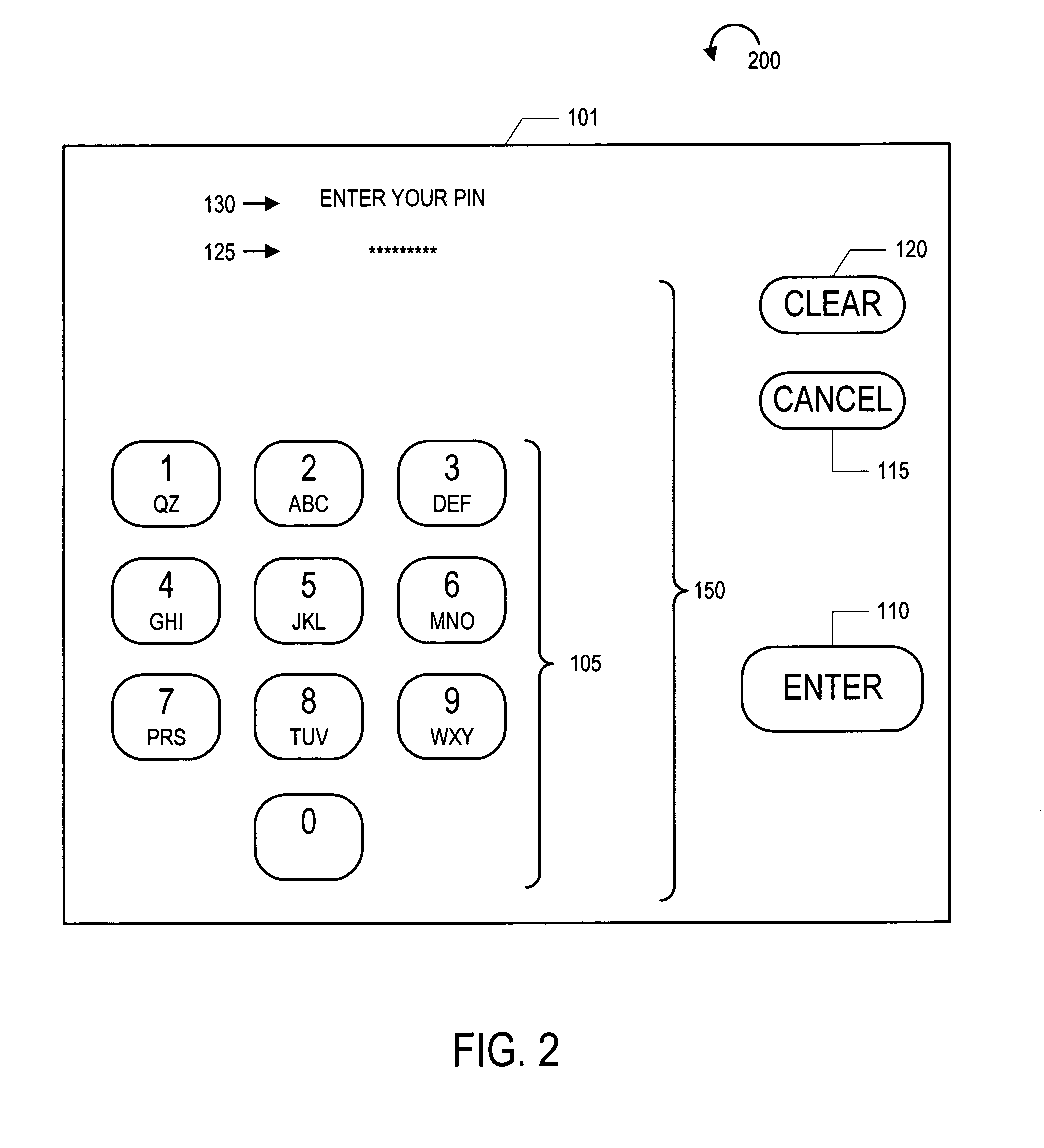 Dynamic keypad