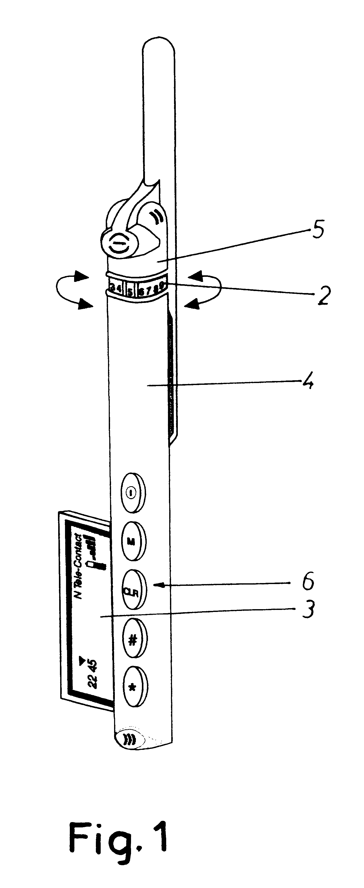 Keypad for telephones and the like