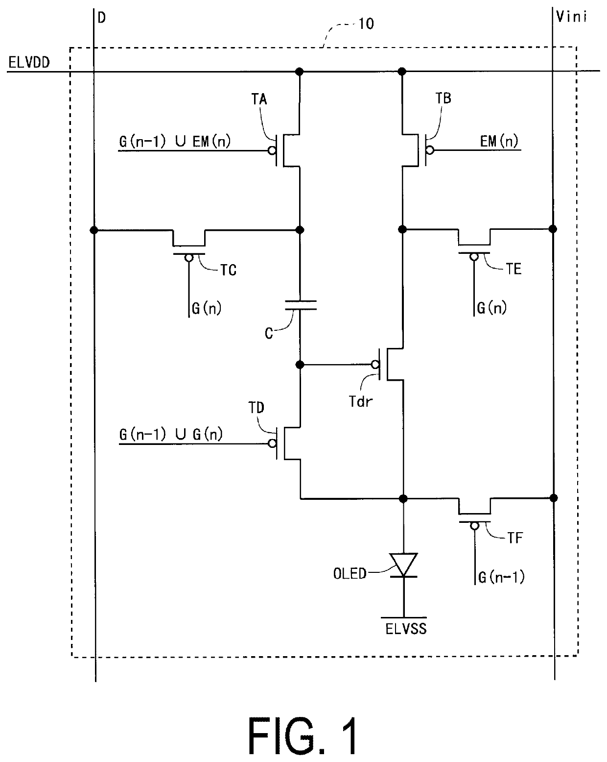 Display device and driving method for same