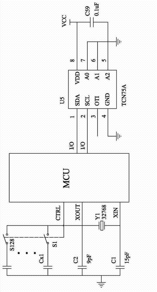 Intelligent ammeter clock calibration method