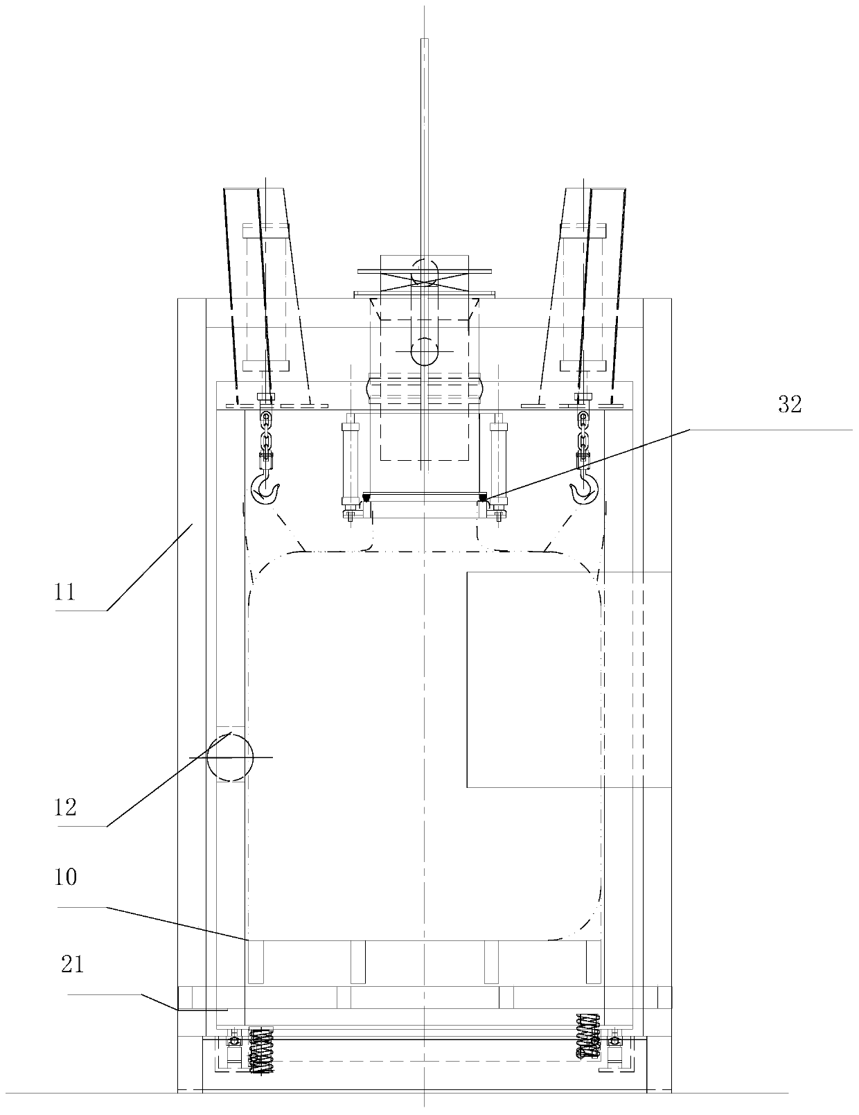 Activated carbon ton bag packaging machine