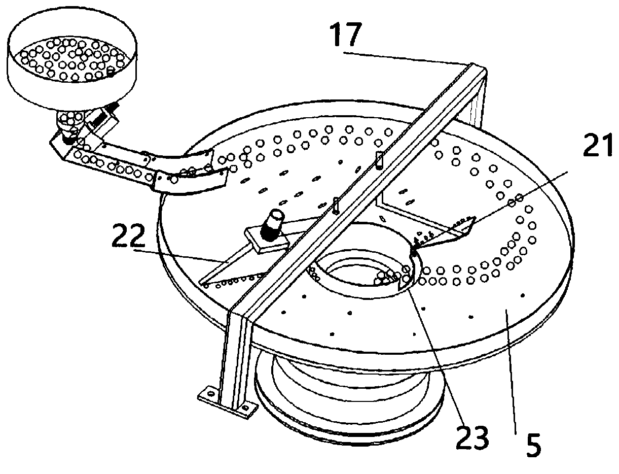 Sphere material roundness sorting machine