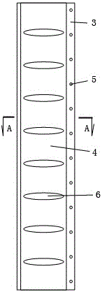 Steel lead laminated porous energy dissipation board