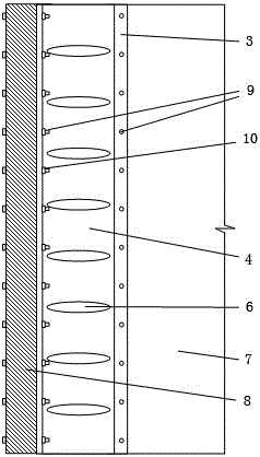 Steel lead laminated porous energy dissipation board