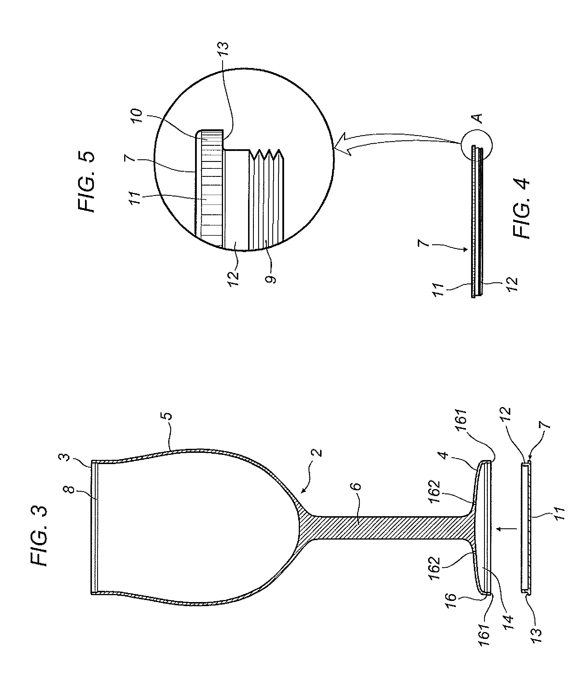 Container for drinking drinks