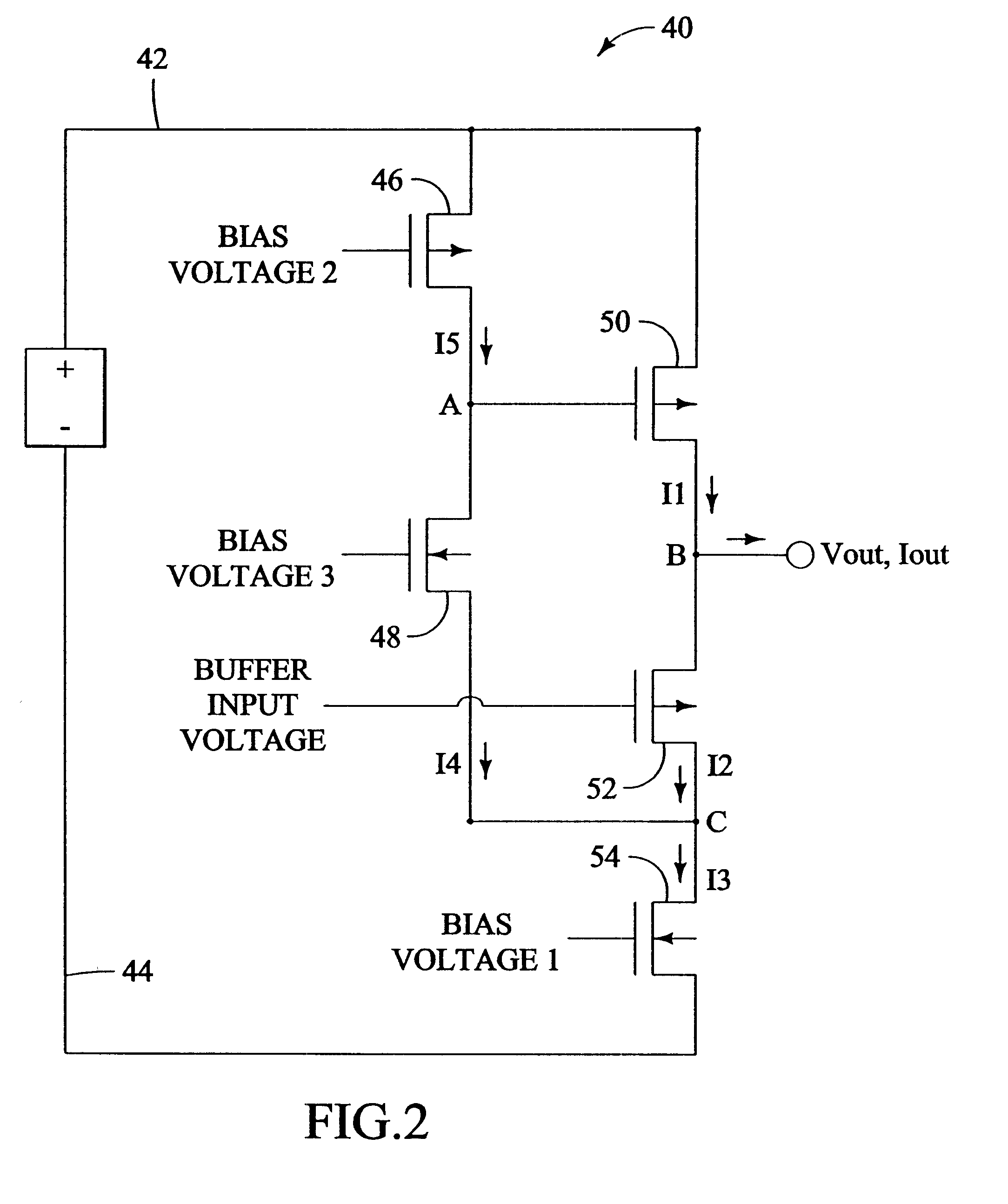 Efficient current feedback buffer