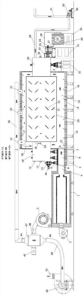 Energy-saving thermal cracking reaction kettle for treating organic solid wastes