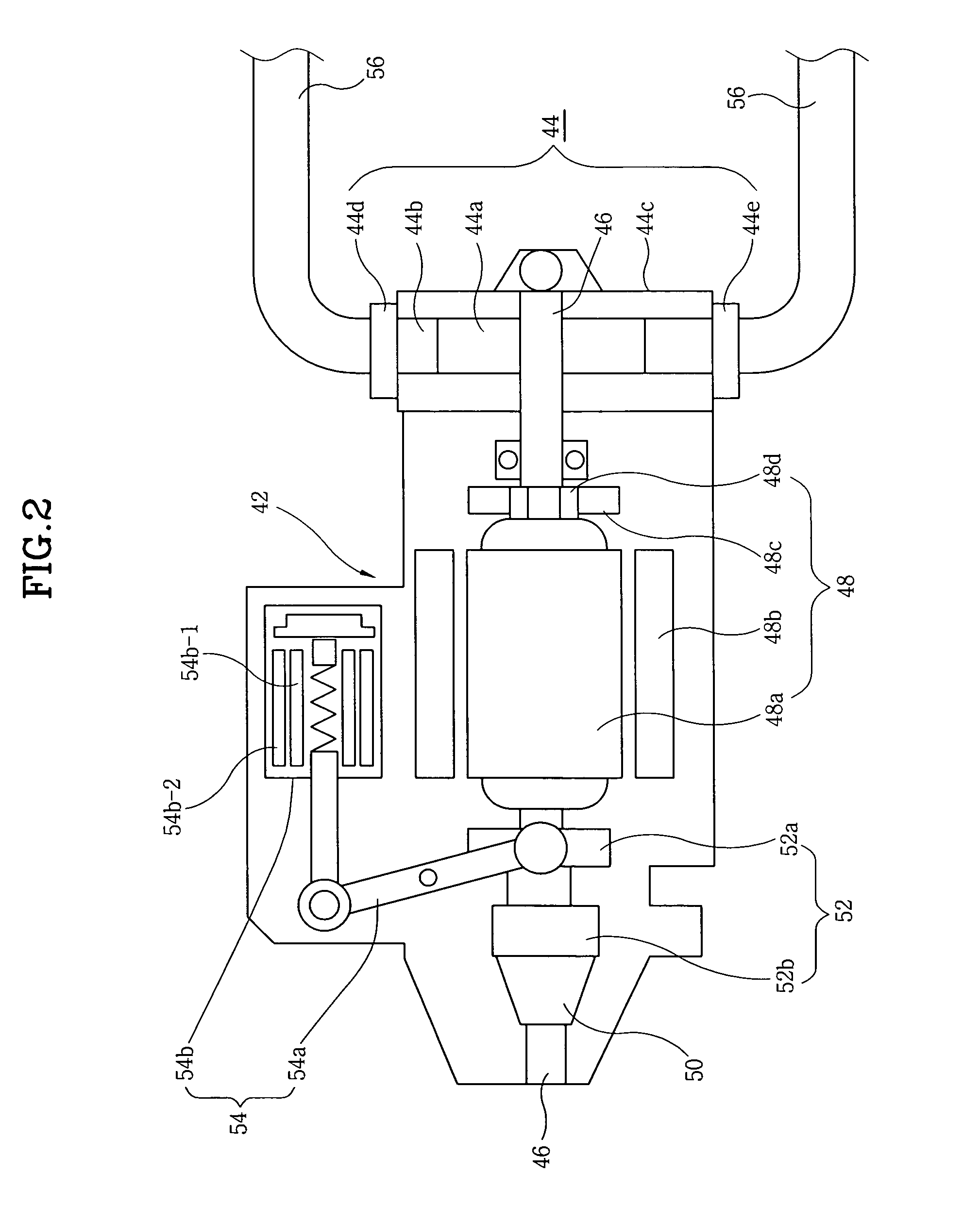 Starter with electric oil pump for hybrid vehicle