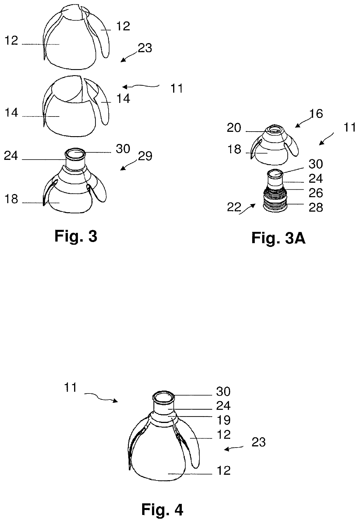 Device and method for external urinary incontinence treatment for men