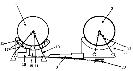 bicycle training device