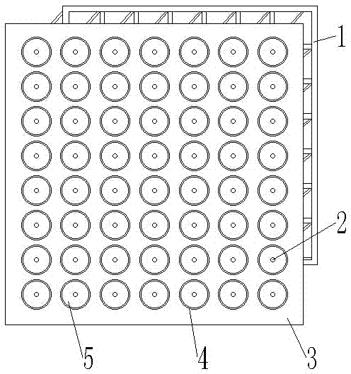 High-frequency and high-voltage purification device for air pollution particles