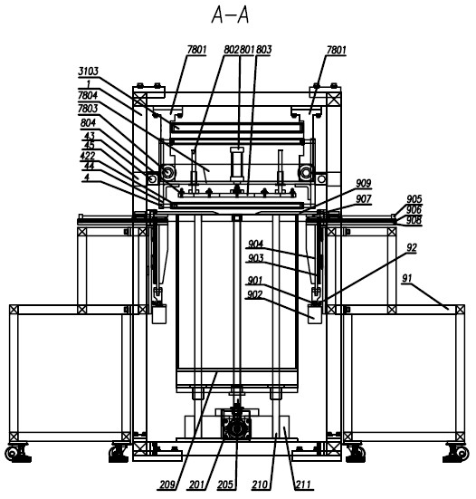 Lamination device and method