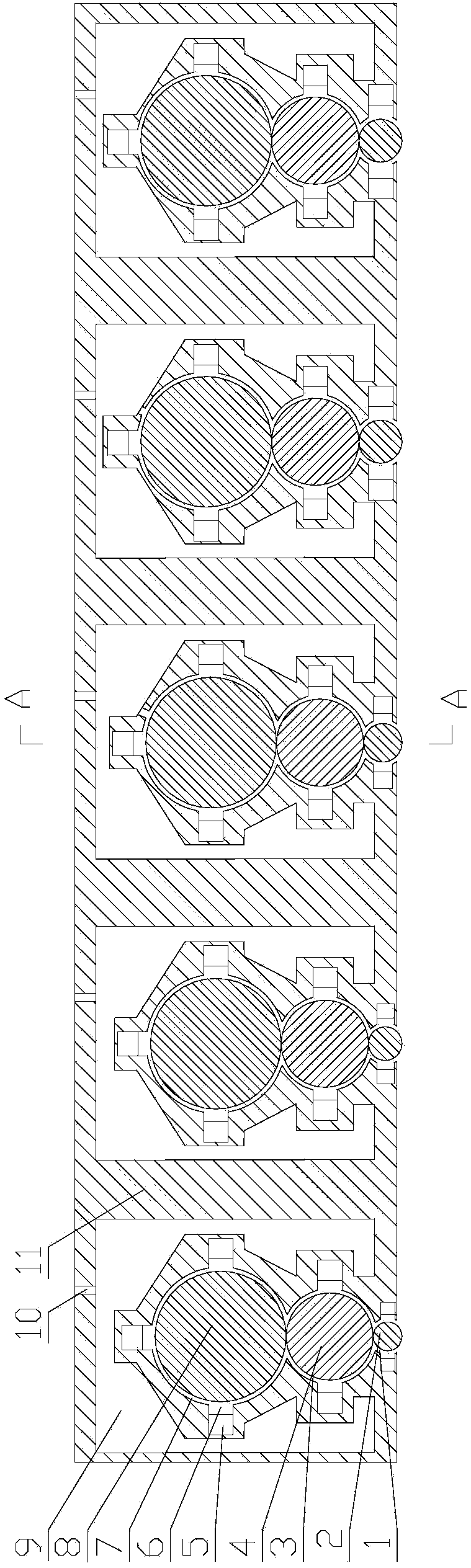 Rolling mechanism used in magnetic levitation superconductivity rolling mill