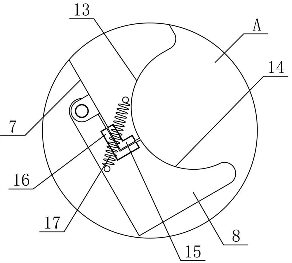 Pipe branching conveying device