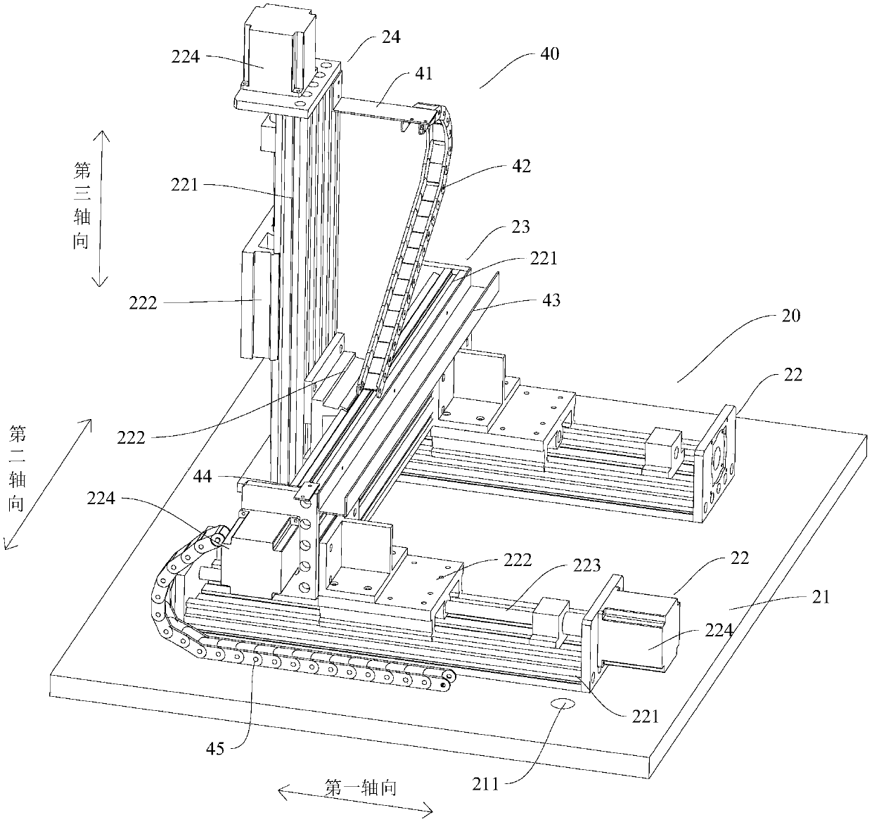 Coupling coil experimental platform for electric vehicle wireless charging system