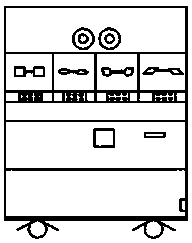 Multifunctional automatic focus-measurement and glasses-matching vending system and vending machine