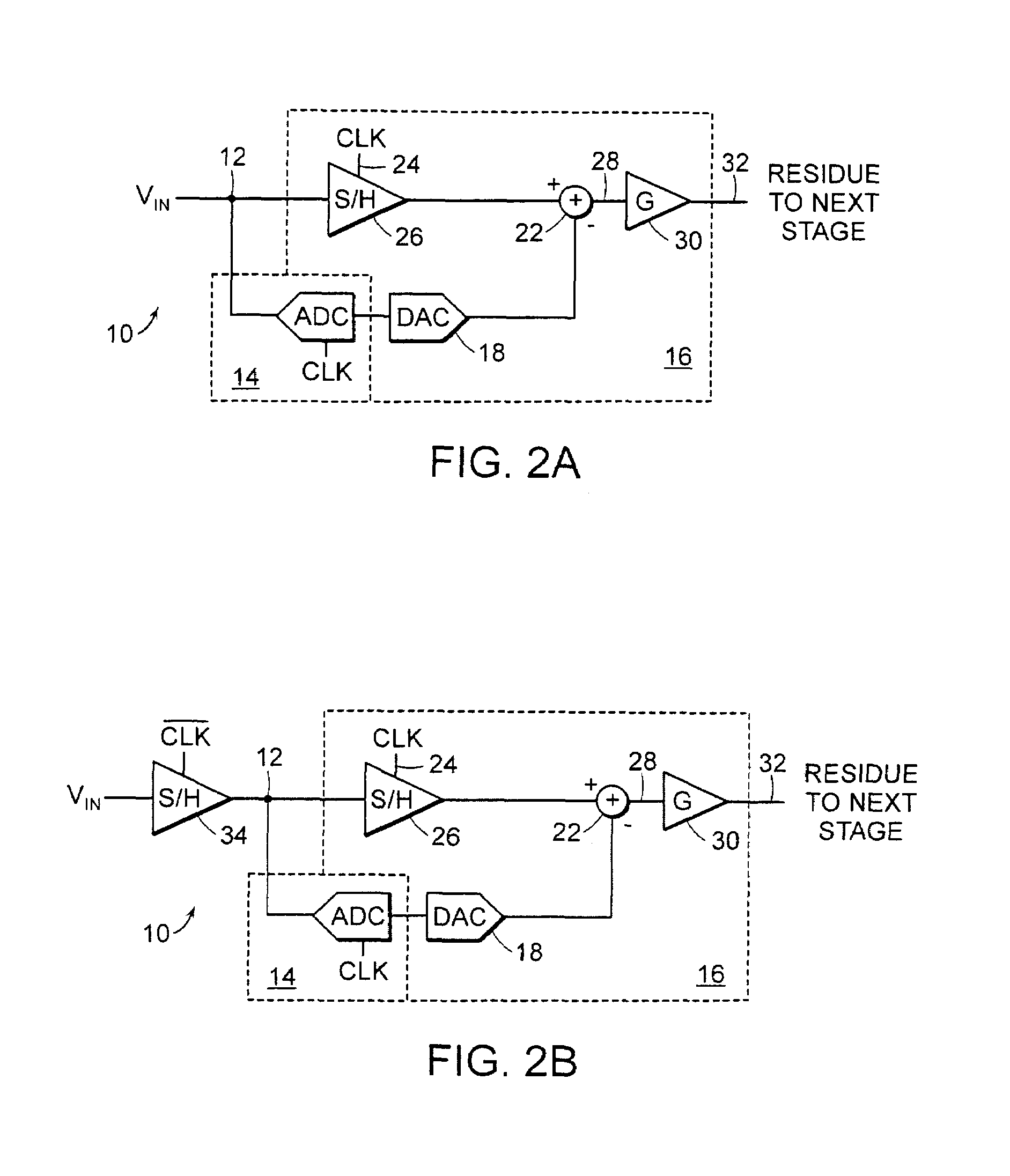 Analog-to-digital converter without track-and-hold