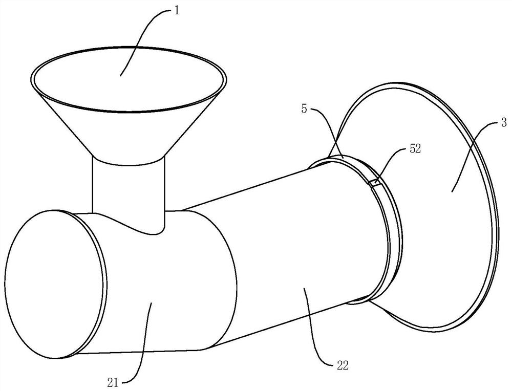 Anti-breaking potato delivery pump