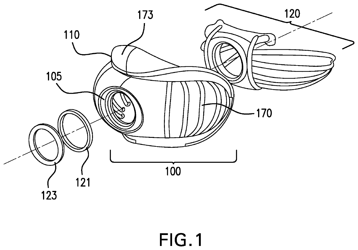 Device and method for opening an airway