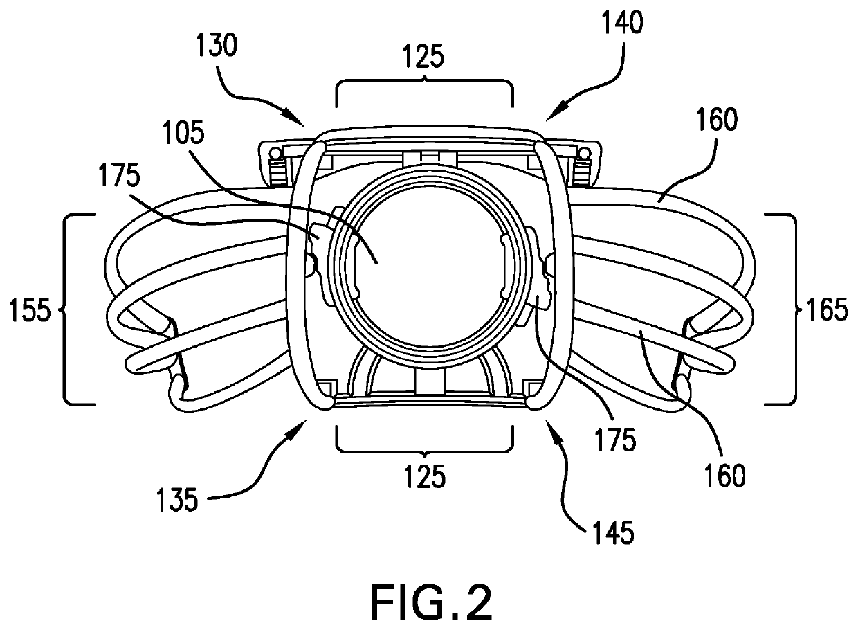 Device and method for opening an airway