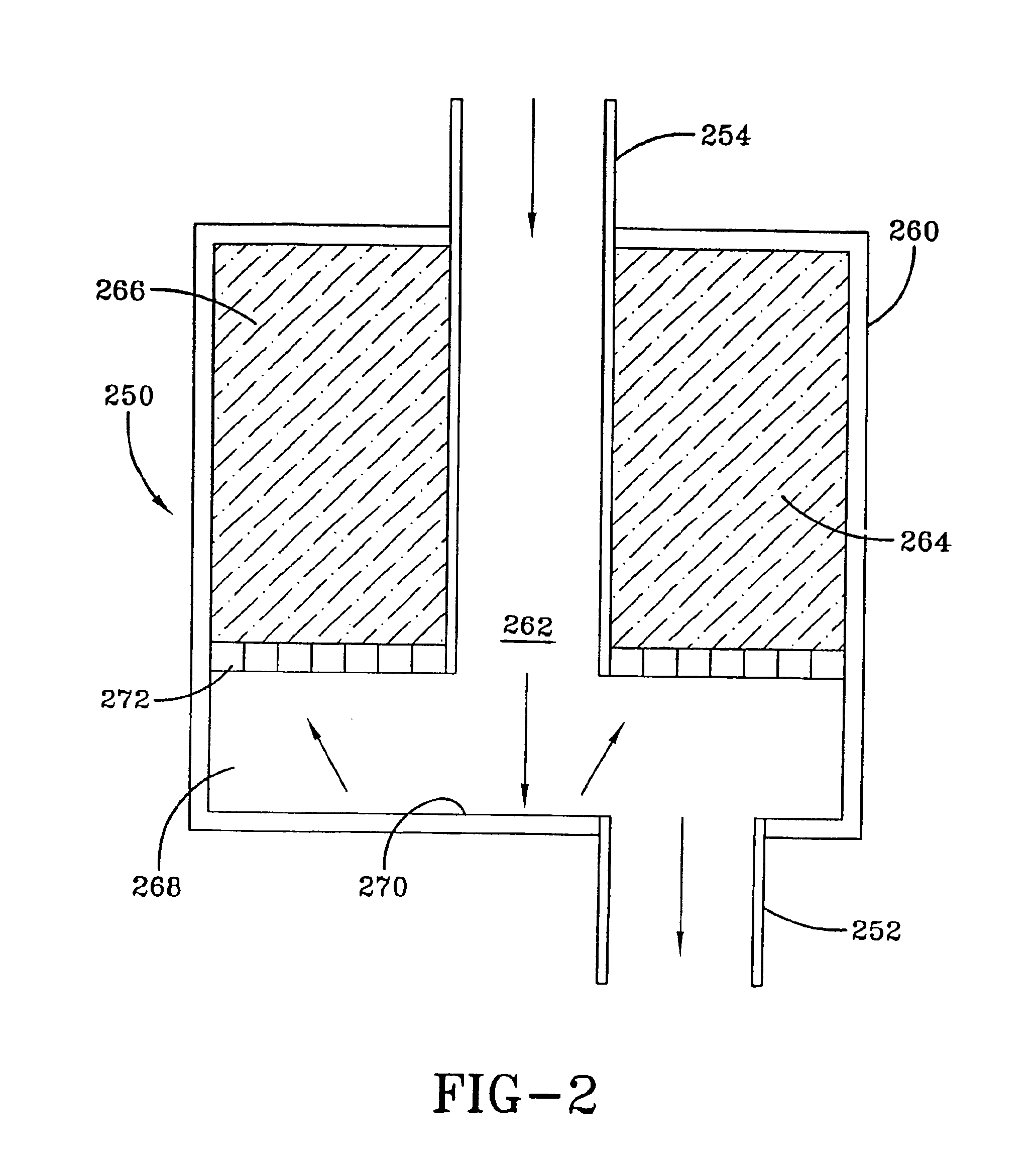 Resistive suction muffler for refrigerant compressors