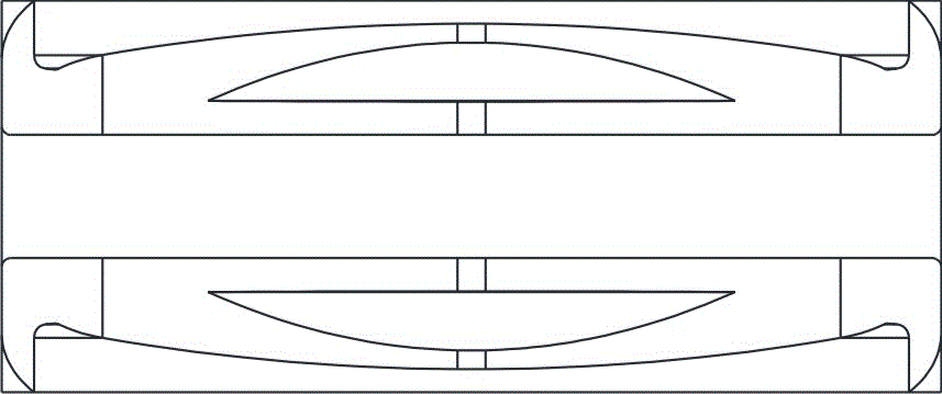 Non-fusion fixing device for cervical vertebrae