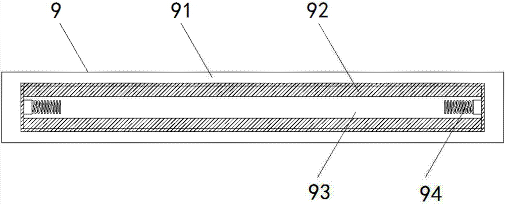 Uniform and impurity-free fodder processing device used in animal husbandry