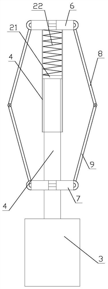 Efficient drying device for dust removal cloth bag