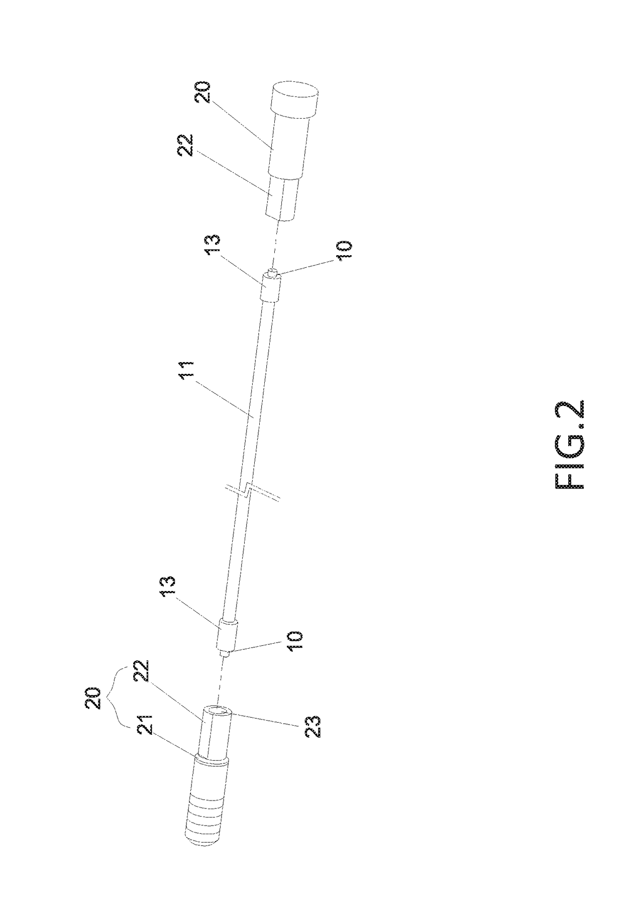 Bearing cable structure while fabricating panel