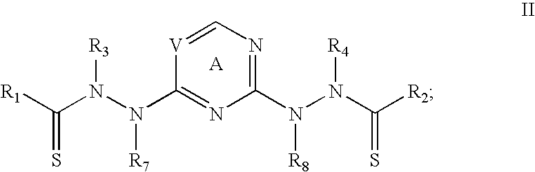 Purification of bis (thiohydrazide amides)