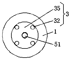 Tunnel repairing equipment for coal mine