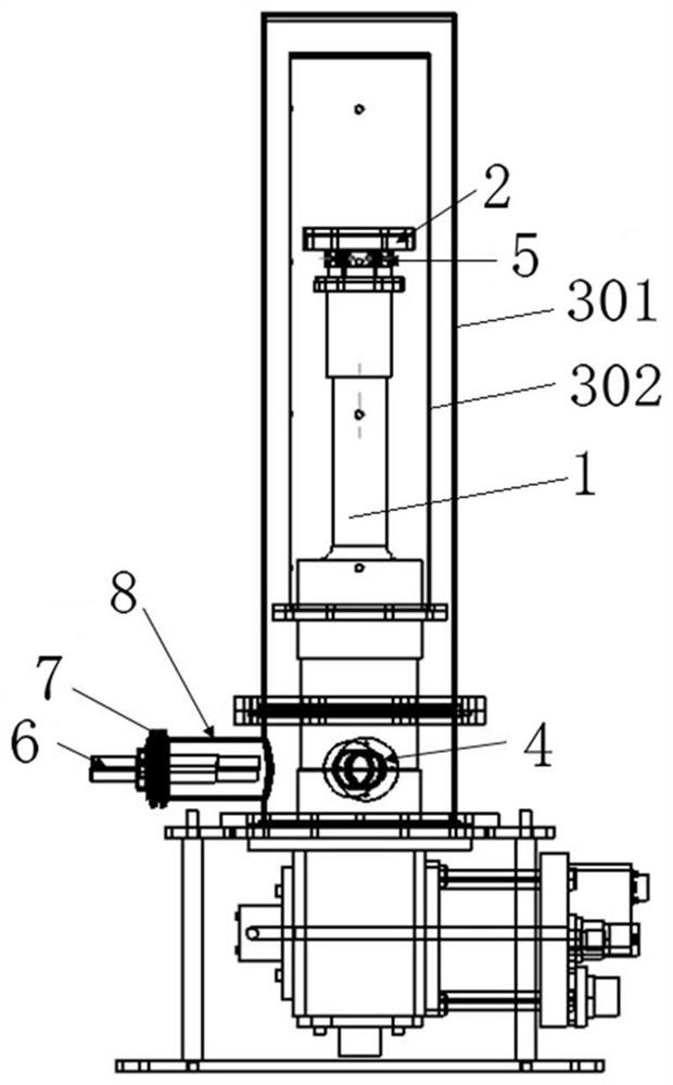 System and method for measuring material strain by using fiber bragg grating