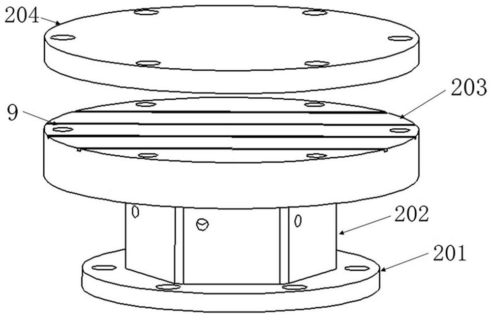 System and method for measuring material strain by using fiber bragg grating