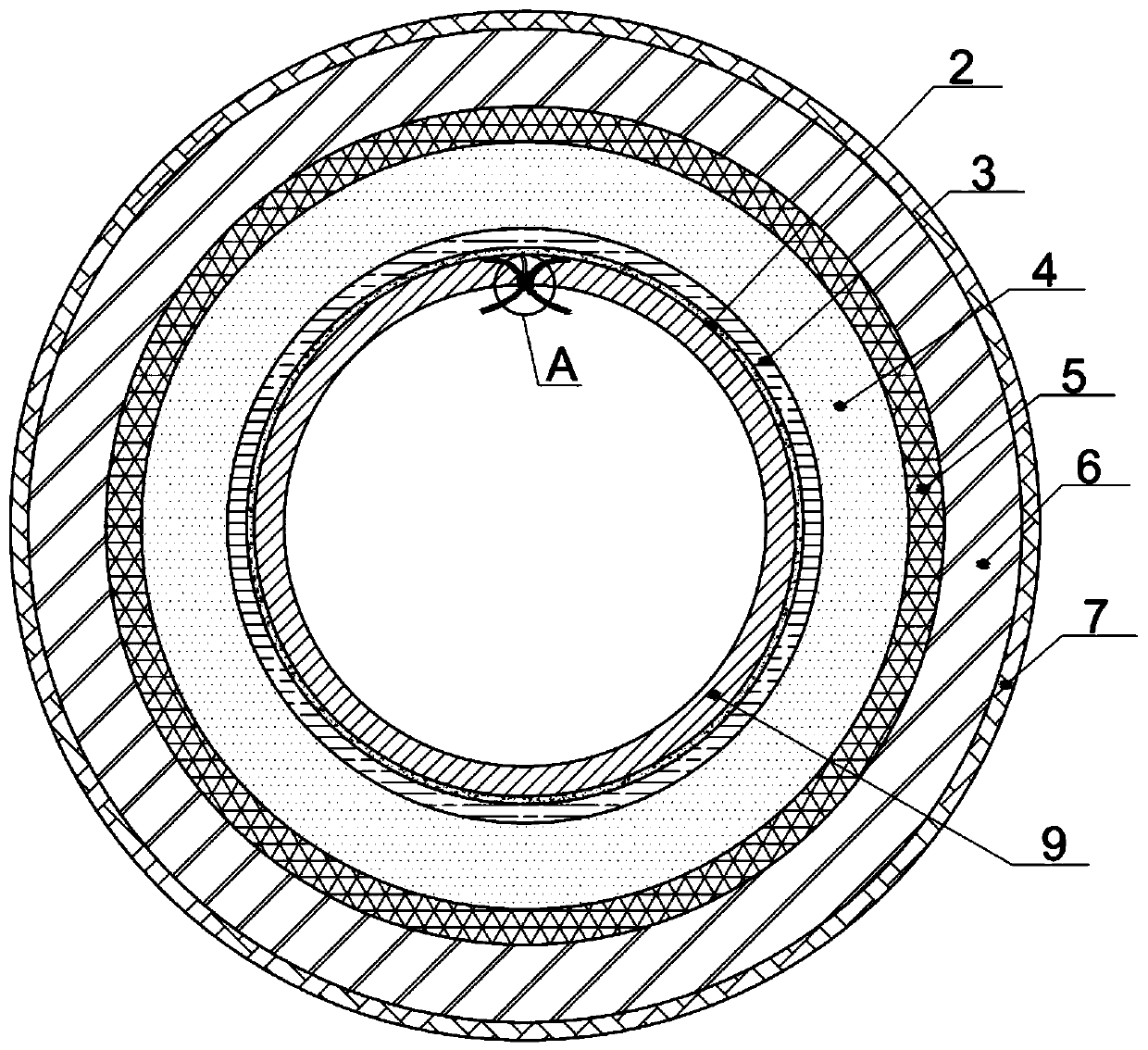 Plugging agent for under-pressure plugging repair and construction method of plugging agent