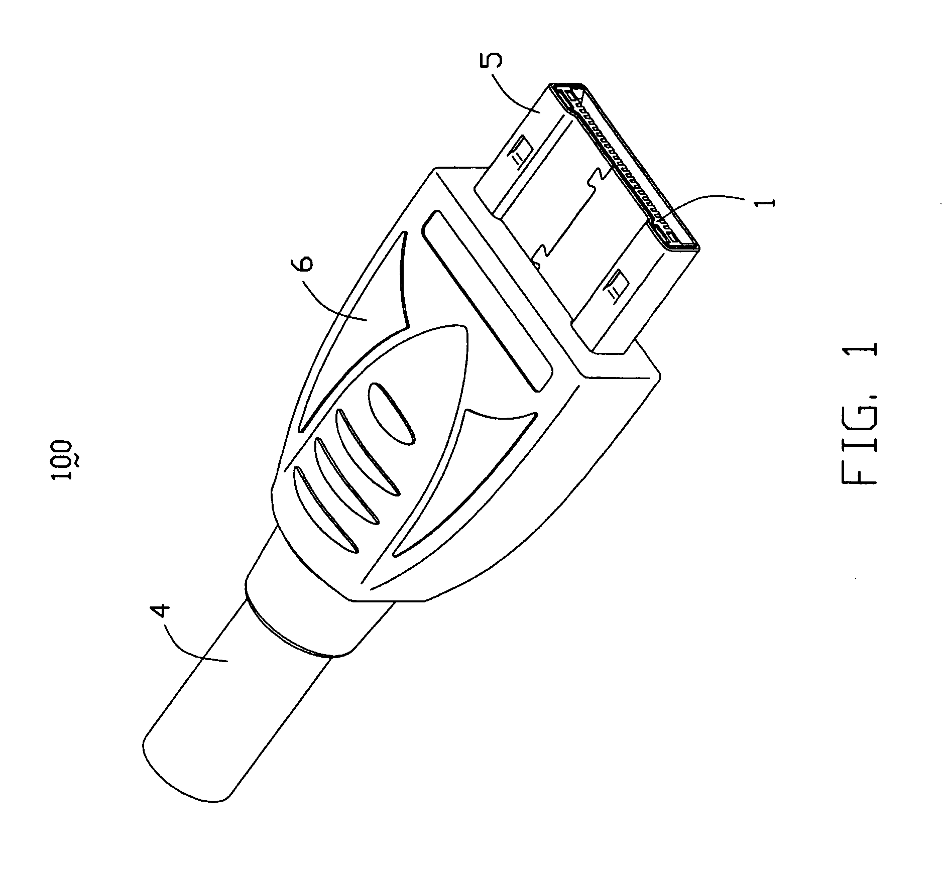 Electrical connector assembly with reduced crosstalk and electromaganectic interference