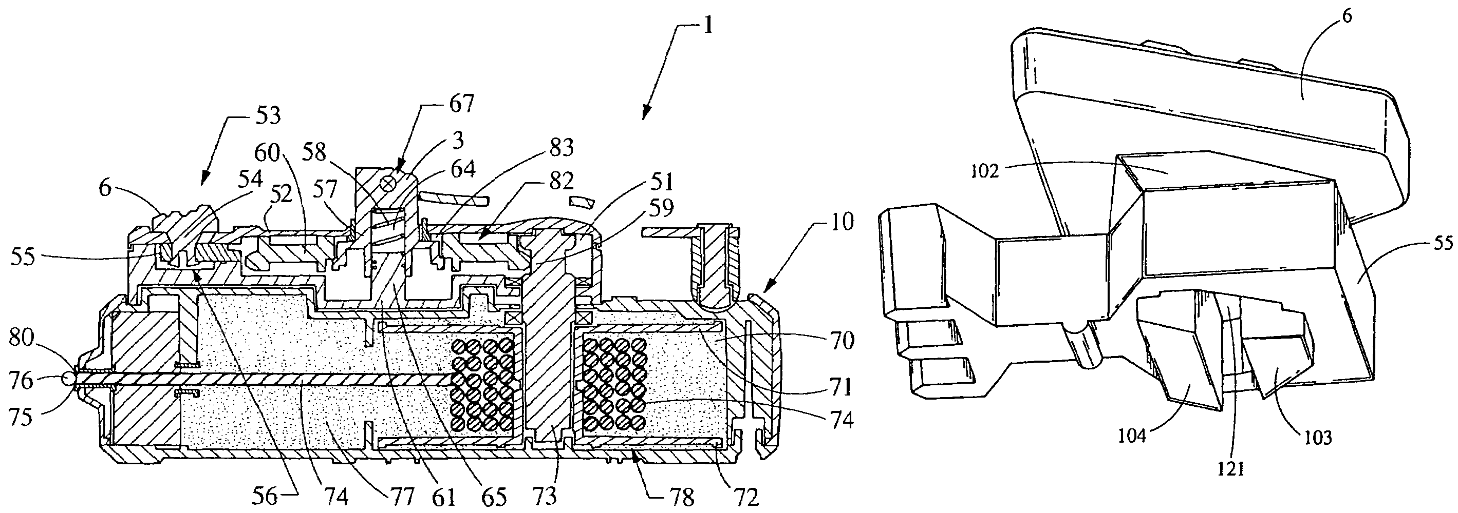 Chalk line device