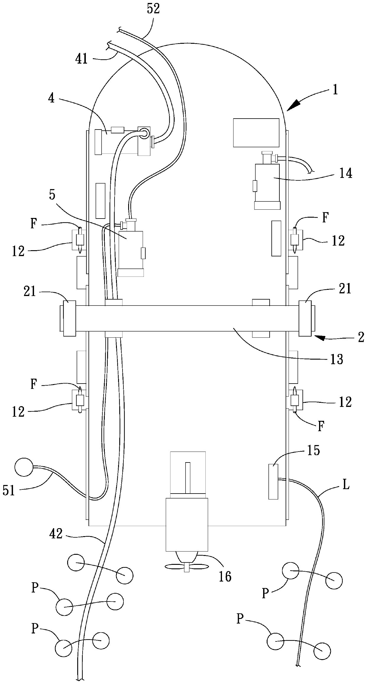 Sludge removing device