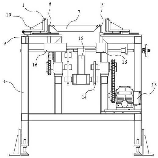 Motor shaft conveying device