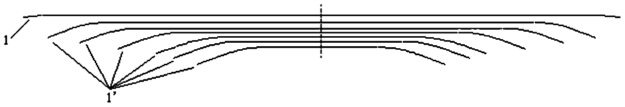 Interlaced anchorage arrangement and construction method of super-long prestressed steel beams