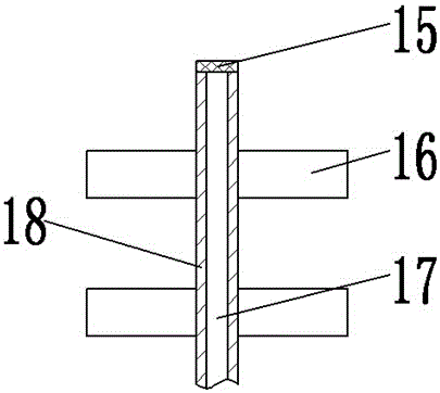 Turning and drying device for battery shell