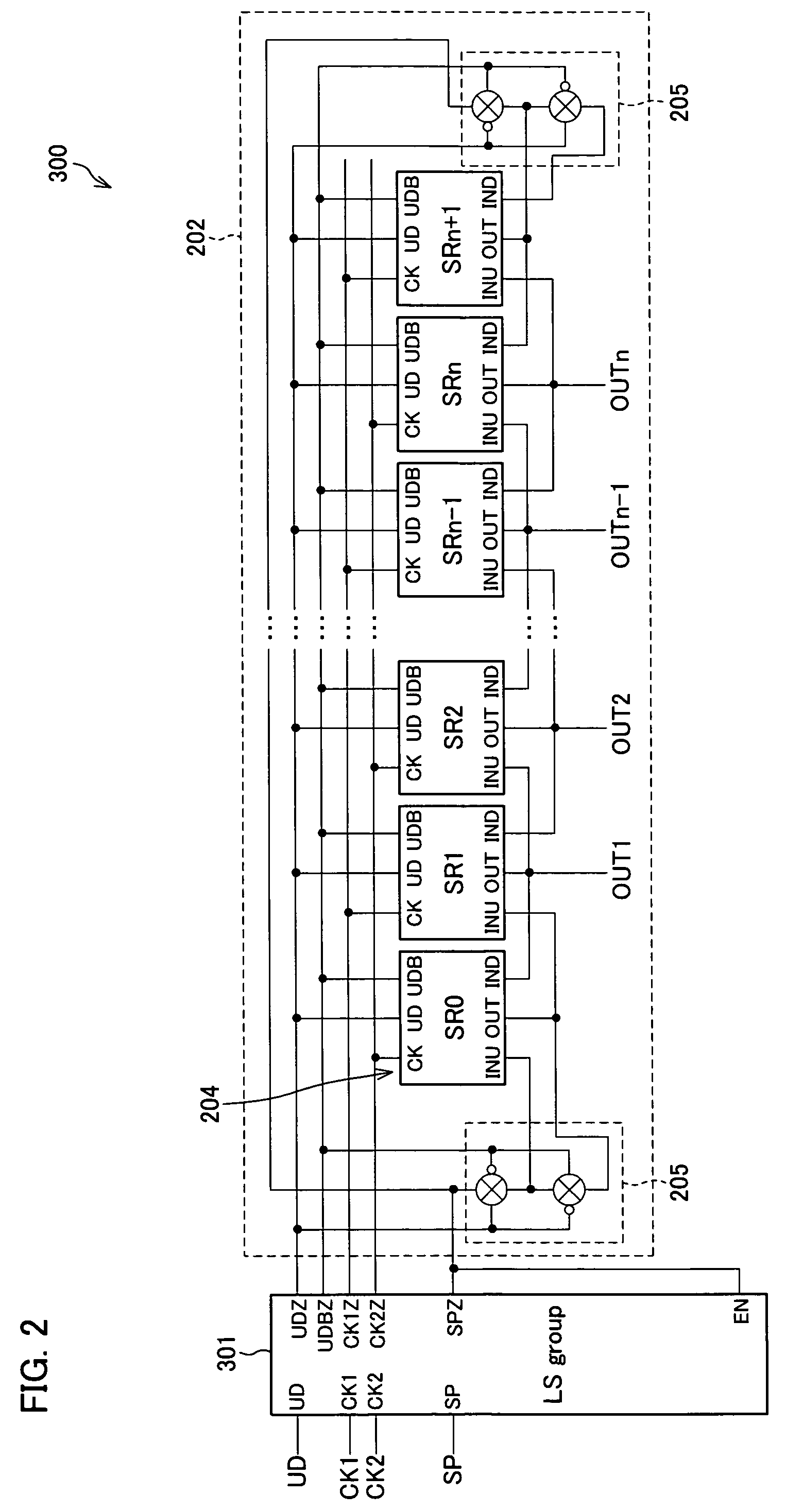 Level shifter and display device using same