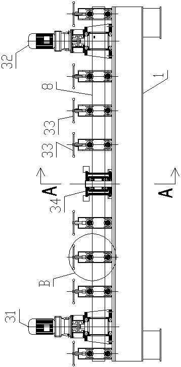 Steel bending processing method