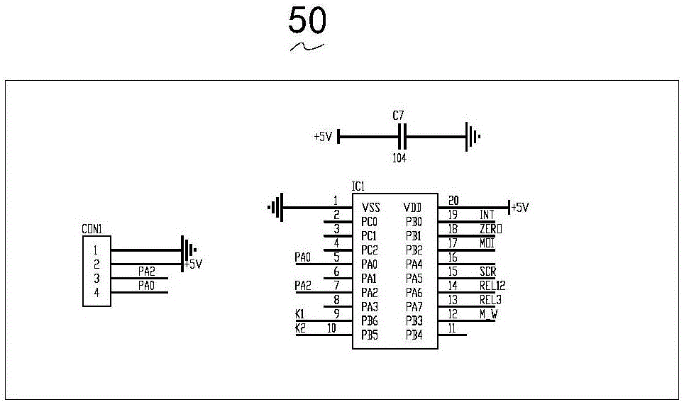 Motor control circuit of garbage processor and operation control method