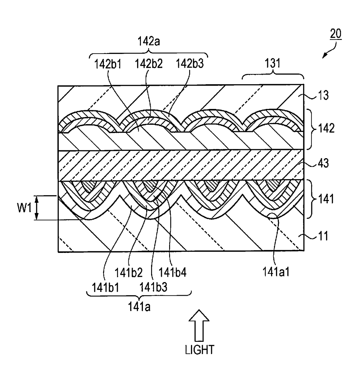 Microlens array substrate, electrooptical device including microlens array substrate, projection type display apparatus, and manufacturing method of microlens array substrate