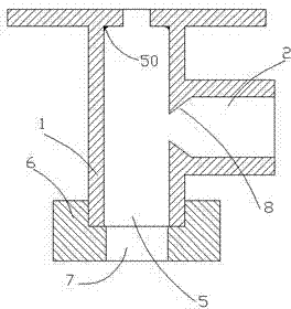 Stop valve for air conditioner