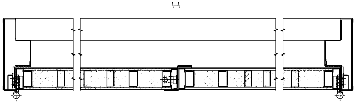 Steel thermal insulation fireproof door