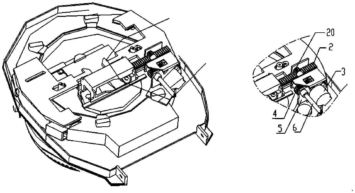 Pot cover opening and closing structure and cooking equipment