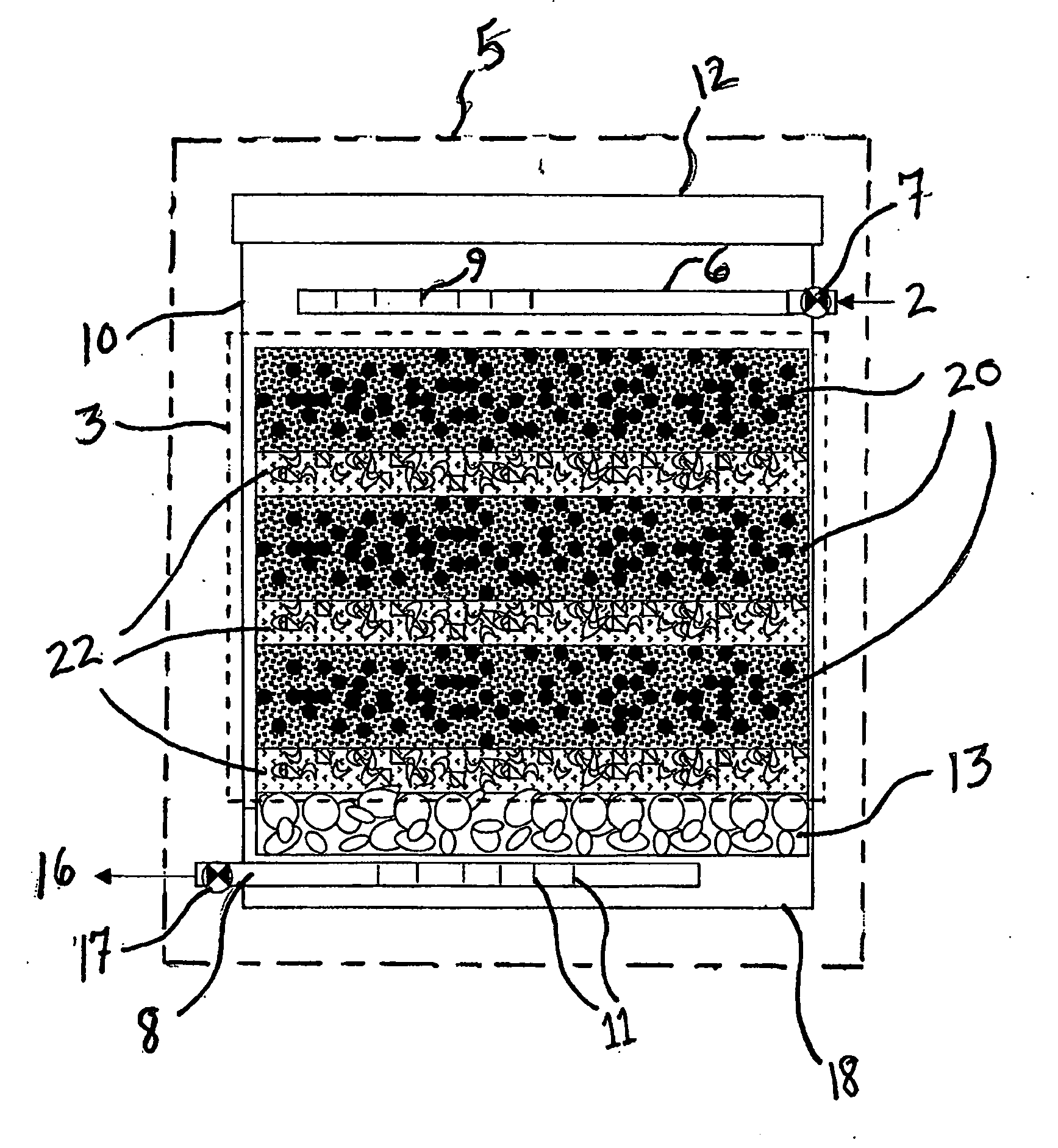 Process for autotrophic perchlorate reduction using elemental sulfur and mollusk shells