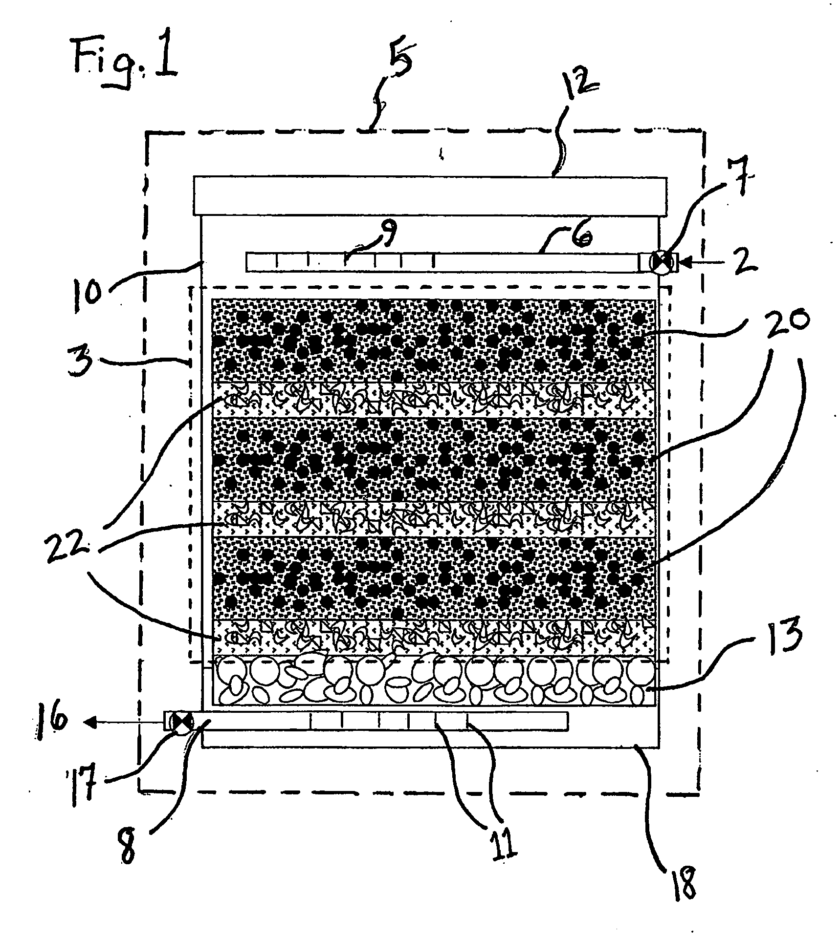 Process for autotrophic perchlorate reduction using elemental sulfur and mollusk shells