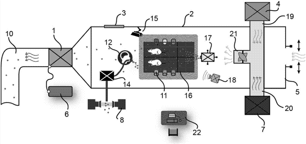 Simulation system and industrial and mining environment dust simulation method